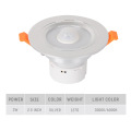 L&#39;inductiom du corps humain a conduit downlight